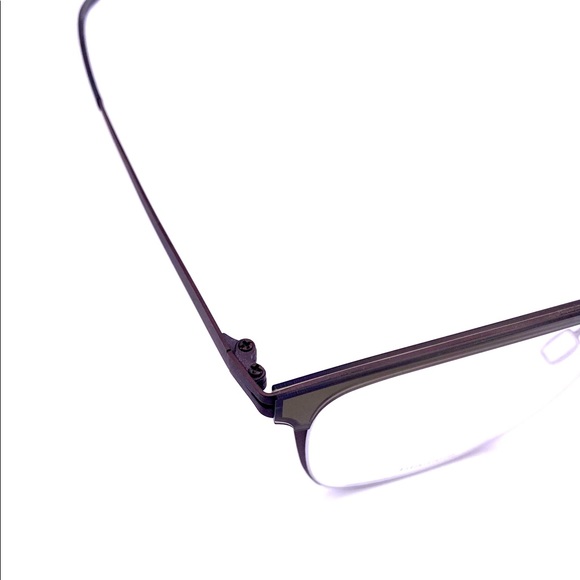 Titanium Eyeglasses Lightweight & Durable BrownW/ Black Accent 51-21 - Picture 6 of 8